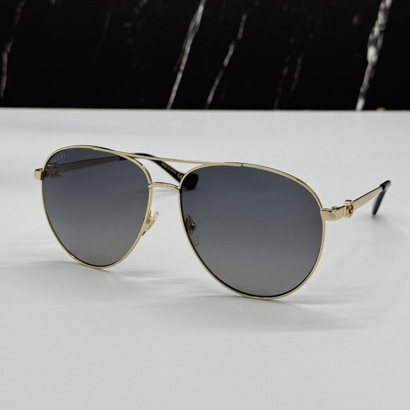 NEW GUCCI GG1088S 001 WITH GOLD CHAIN UNISEX GUCCI SUNGLASSES